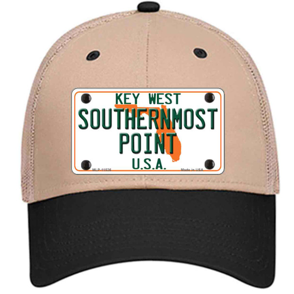 Key West Southernmost Point Wholesale Novelty License Plate Hat