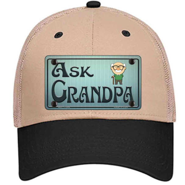 Ask Grandpa Wholesale Novelty License Plate Hat