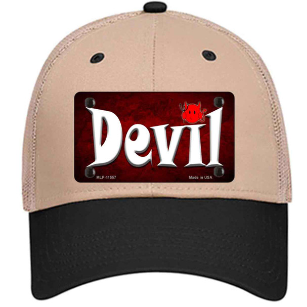 Devil Wholesale Novelty License Plate Hat