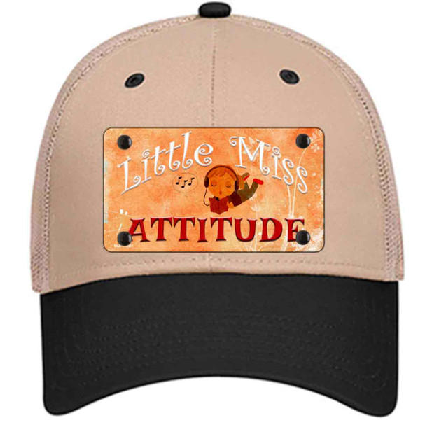 Little Miss Attitude Wholesale Novelty License Plate Hat
