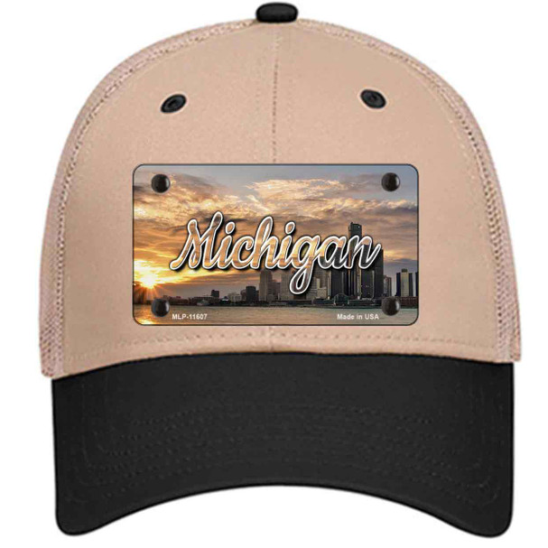 Michigan City Sunset State Wholesale Novelty License Plate Hat