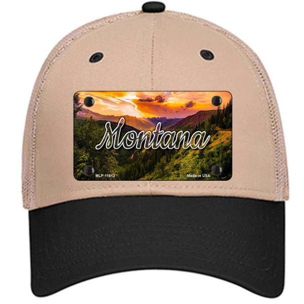 Montana Forest Sunset State Wholesale Novelty License Plate Hat