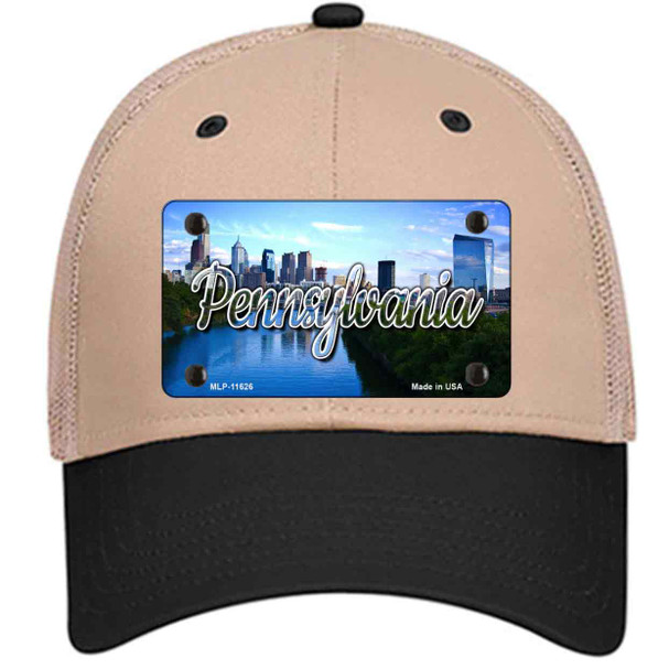 Pennsylvania Delaware City Skyline State Wholesale Novelty License Plate Hat