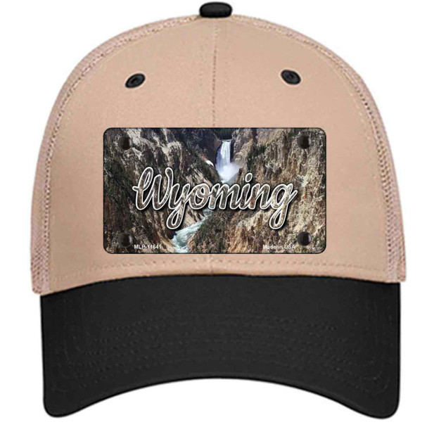 Wyoming Rocky Waterfall State Wholesale Novelty License Plate Hat