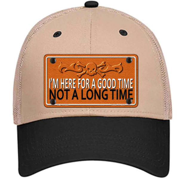 Here For A Good Time Wholesale Novelty License Plate Hat