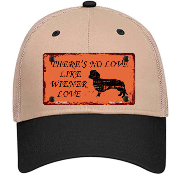 Wiener Love Wholesale Novelty License Plate Hat
