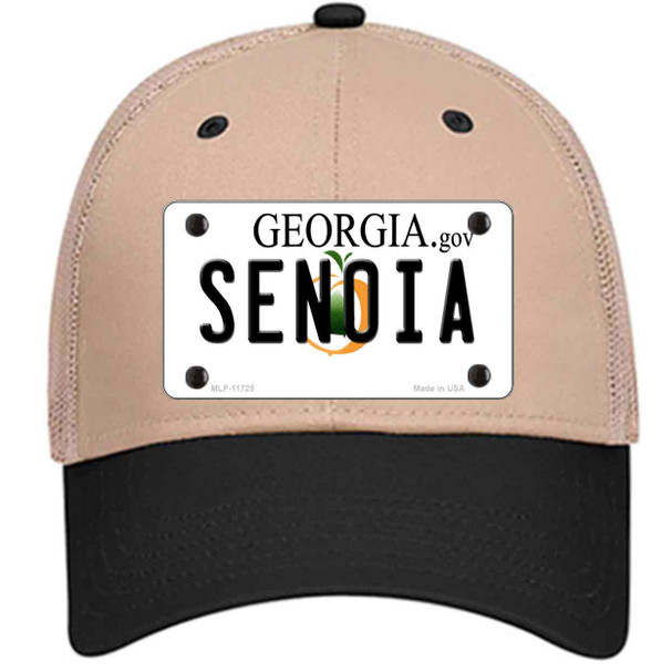 Senoia Georgia State Wholesale Novelty License Plate Hat