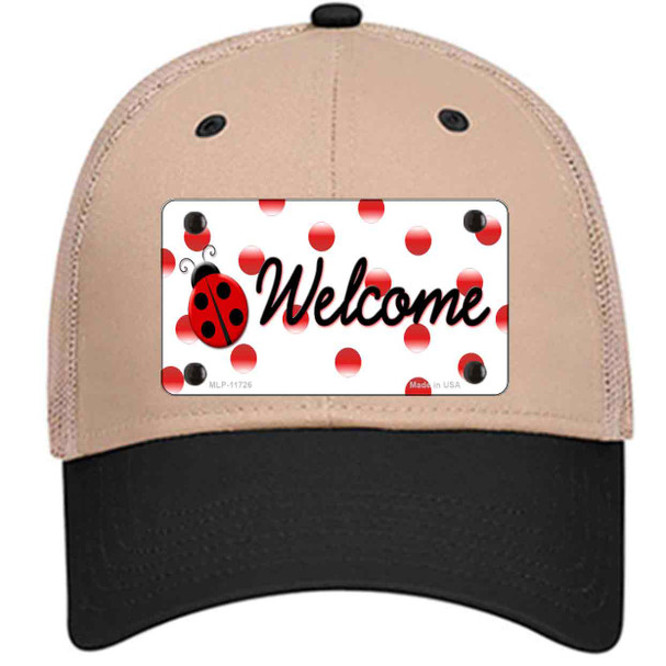 Welcome Ladybug Wholesale Novelty License Plate Hat