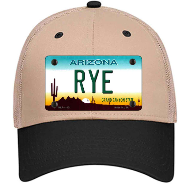 Rye Arizona Wholesale Novelty License Plate Hat