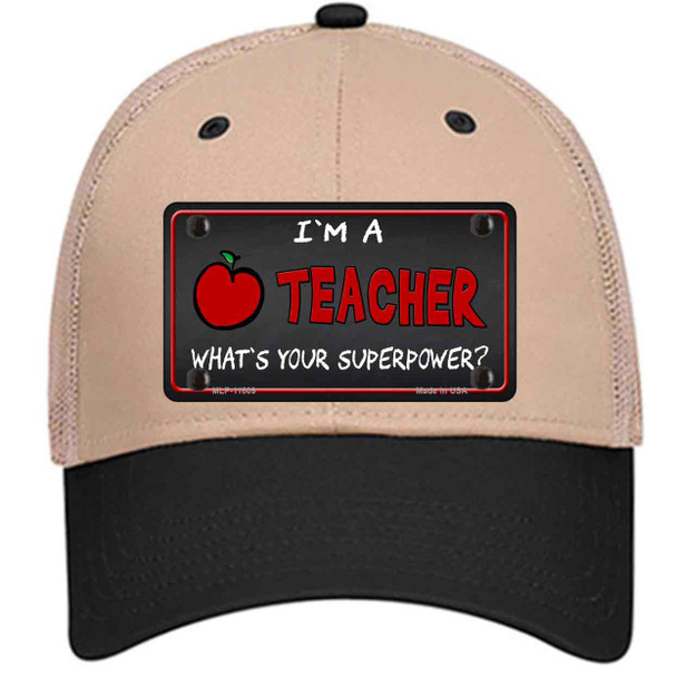 I Am A Teacher Wholesale Novelty License Plate Hat