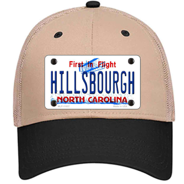 Hillsbourgh North Carolina Wholesale Novelty License Plate Hat