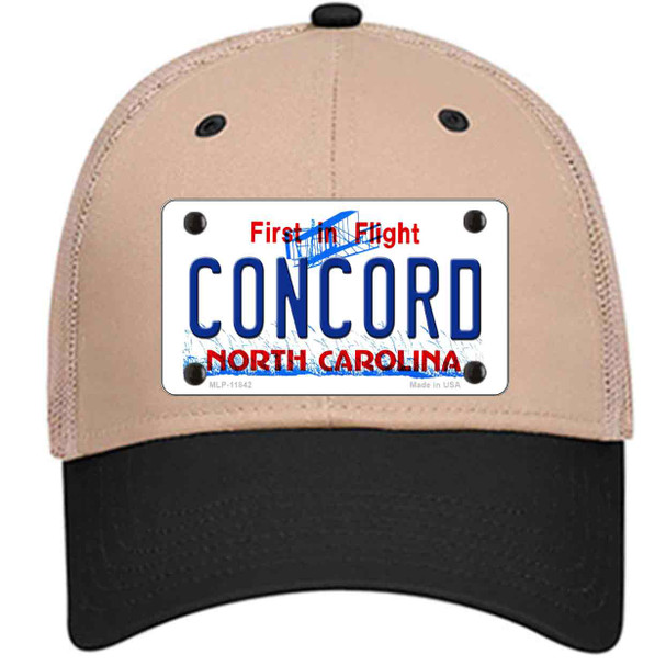 Concord North Carolina Wholesale Novelty License Plate Hat