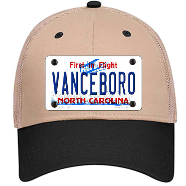 Vanceboro North Carolina Wholesale Novelty License Plate Hat