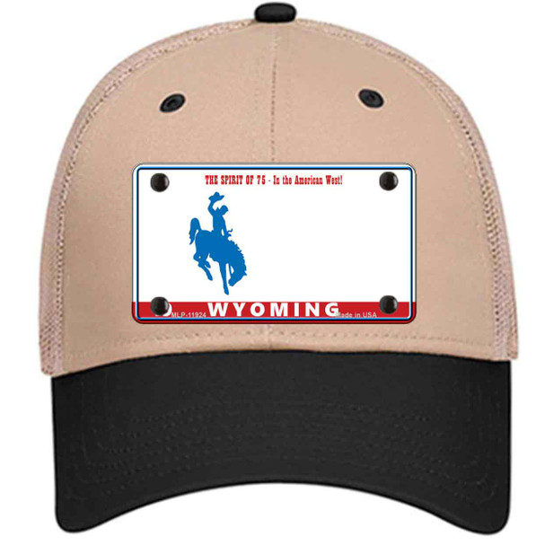 Wyoming Wholesale Novelty License Plate Hat