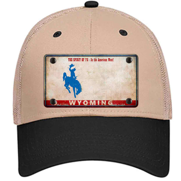 Wyoming Rusty Wholesale Novelty License Plate Hat