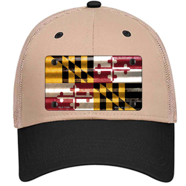 Maryland Corrugated Flag Wholesale Novelty License Plate Hat