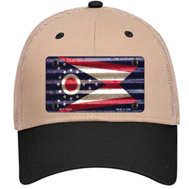 Ohio Corrugated Flag Wholesale Novelty License Plate Hat