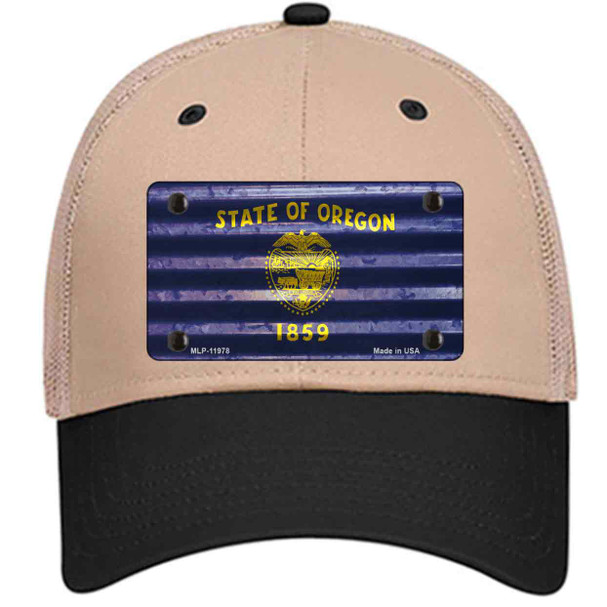 Oregon Corrugated Flag Wholesale Novelty License Plate Hat