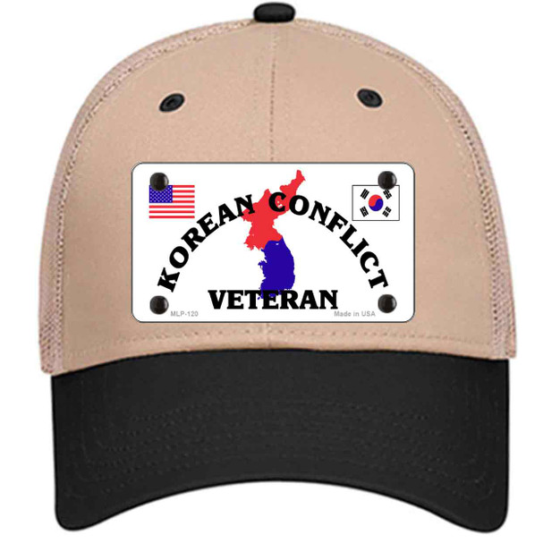 Korean Conflict Veteran Wholesale Novelty License Plate Hat