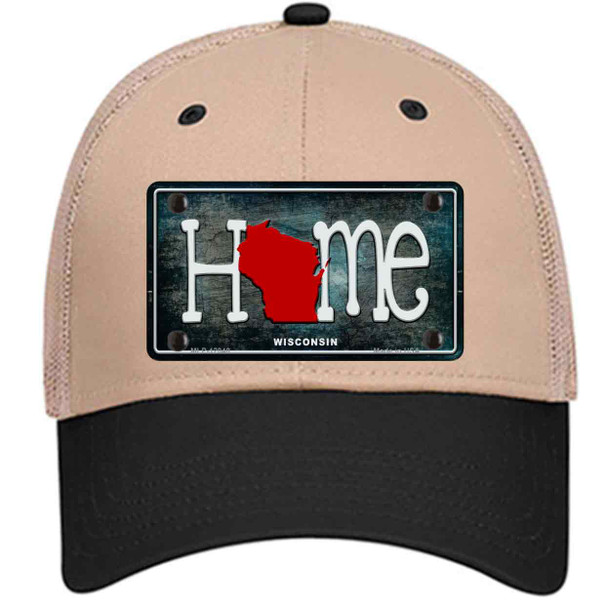 Wisconsin Home State Outline Wholesale Novelty License Plate Hat