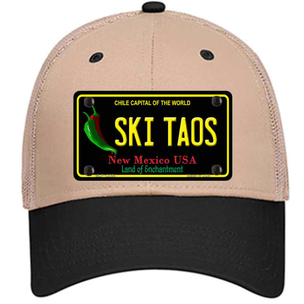 Ski Taos Black New Mexico Wholesale Novelty License Plate Hat