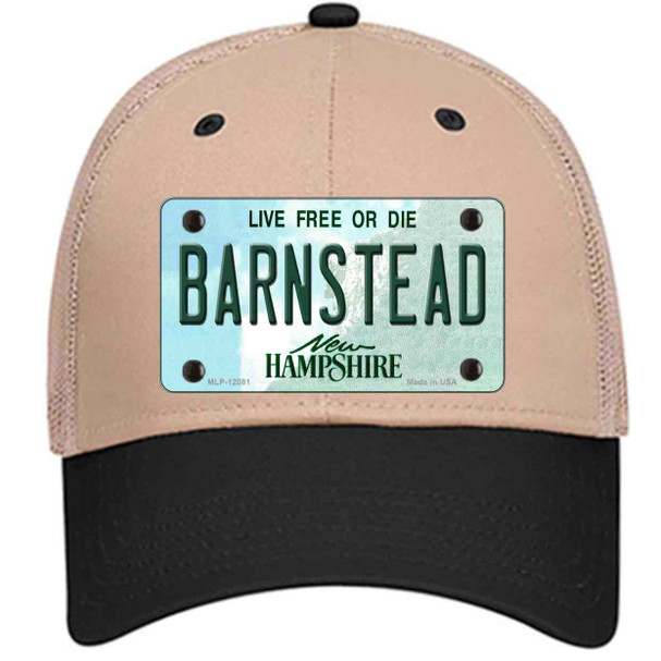 Barnstead New Hampshire State Wholesale Novelty License Plate Hat
