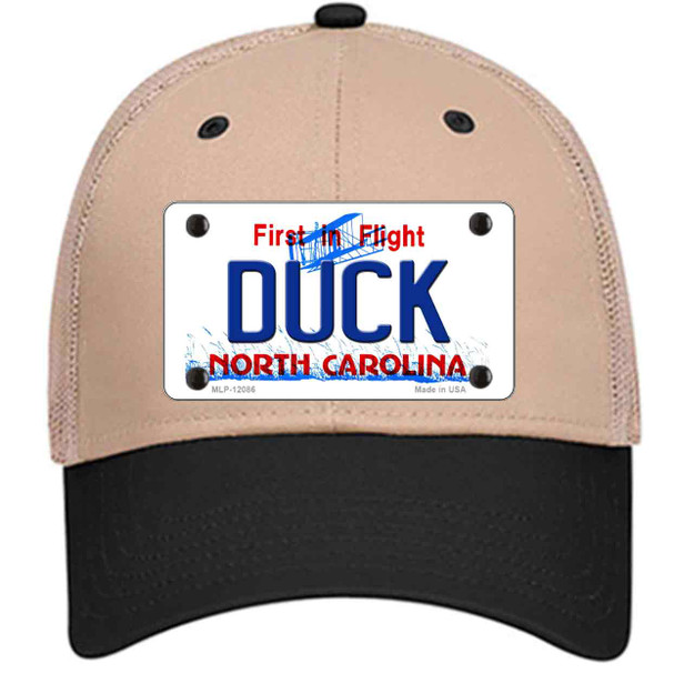Duck North Carolina State Wholesale Novelty License Plate Hat