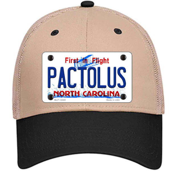 Pactolus North Carolina State Wholesale Novelty License Plate Hat