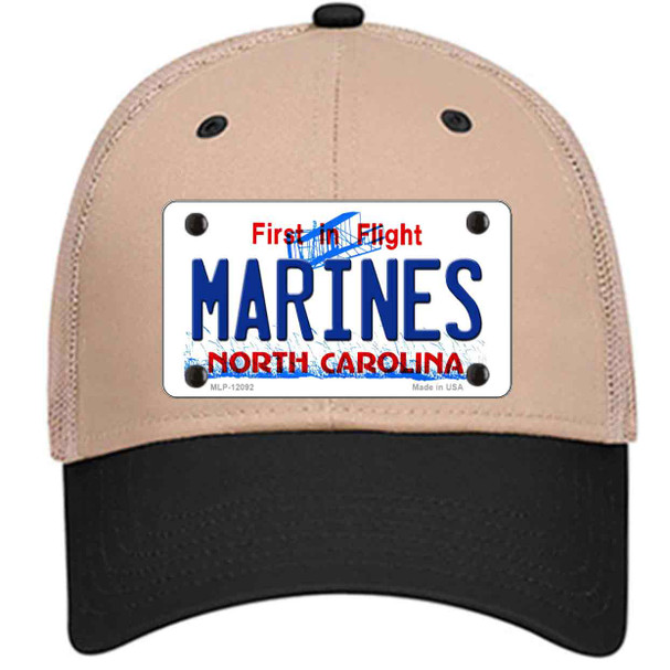Marines North Carolina State Wholesale Novelty License Plate Hat
