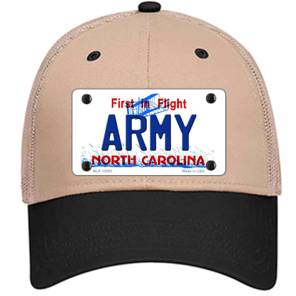 Army North Carolina State Wholesale Novelty License Plate Hat