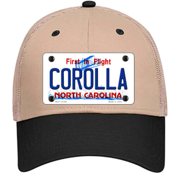 Corolla North Carolina State Wholesale Novelty License Plate Hat