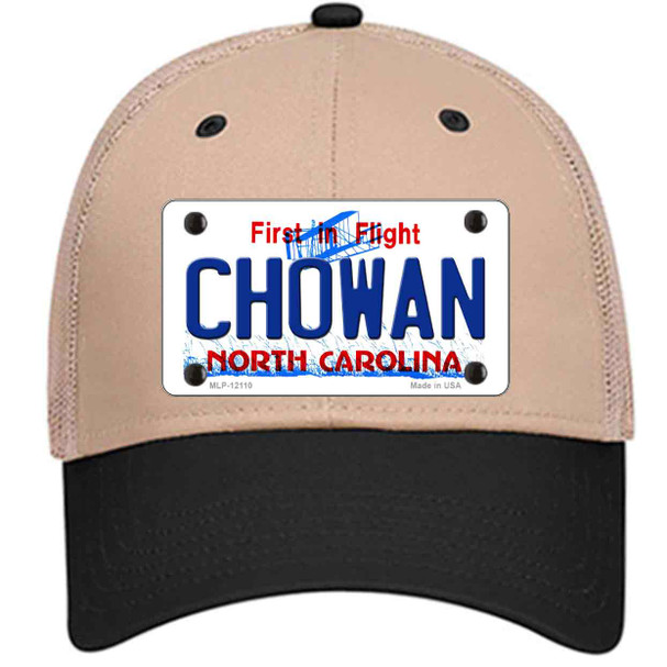 Chowan North Carolina State Wholesale Novelty License Plate Hat