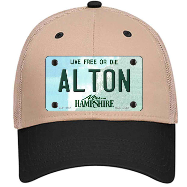 Alton New Hampshire Wholesale Novelty License Plate Hat