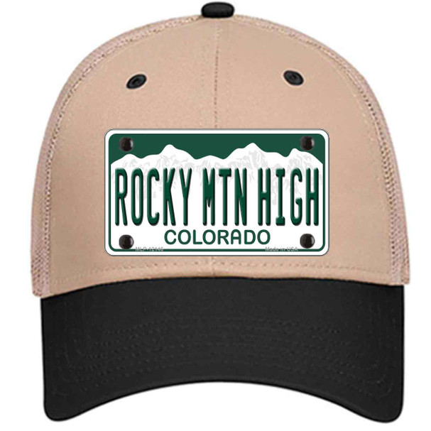 Rocky Mountain High Colorado Wholesale Novelty License Plate Hat