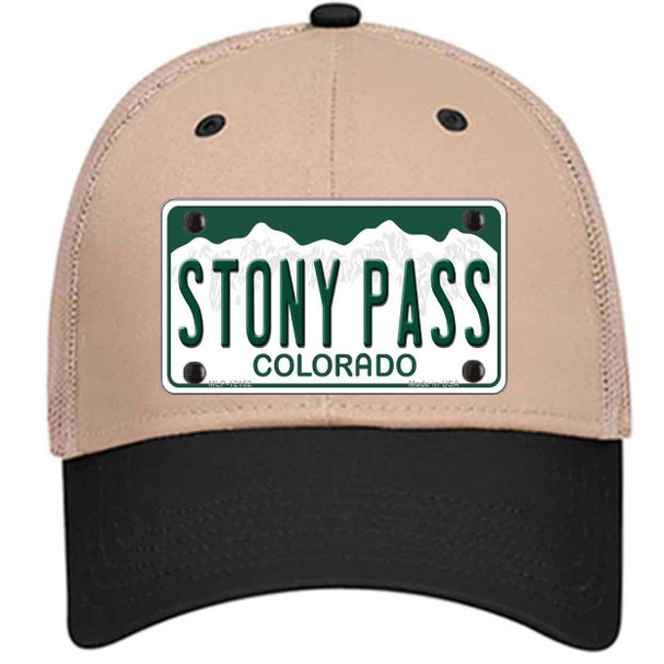 Stony Pass Colorado Wholesale Novelty License Plate Hat