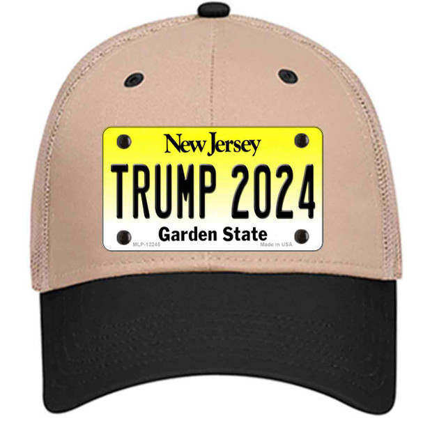 Trump 2024 New Jersey Wholesale Novelty License Plate Hat