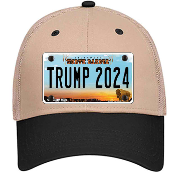 Trump 2024 North Dakota Wholesale Novelty License Plate Hat