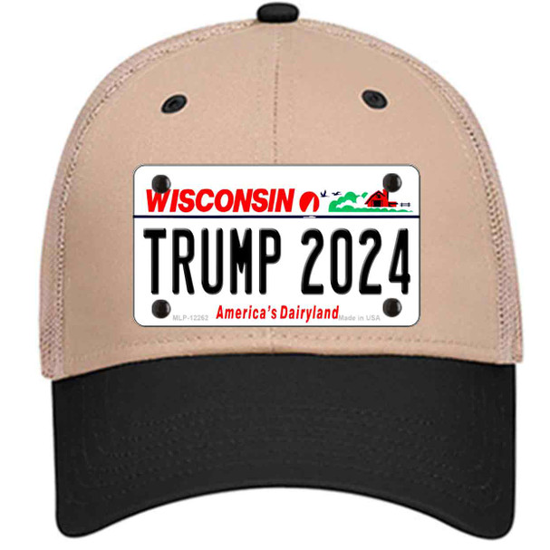 Trump 2024 Wisconsin Wholesale Novelty License Plate Hat