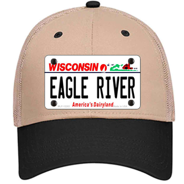 Wisconsin Eagle River Wholesale Novelty License Plate Hat