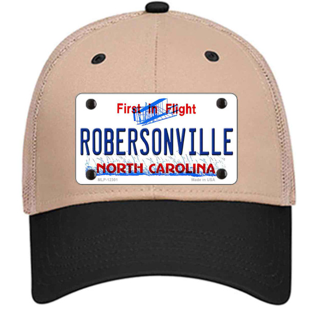 North Carolina Robersonville Wholesale Novelty License Plate Hat