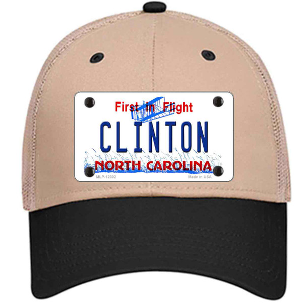 North Carolina Clinton Wholesale Novelty License Plate Hat