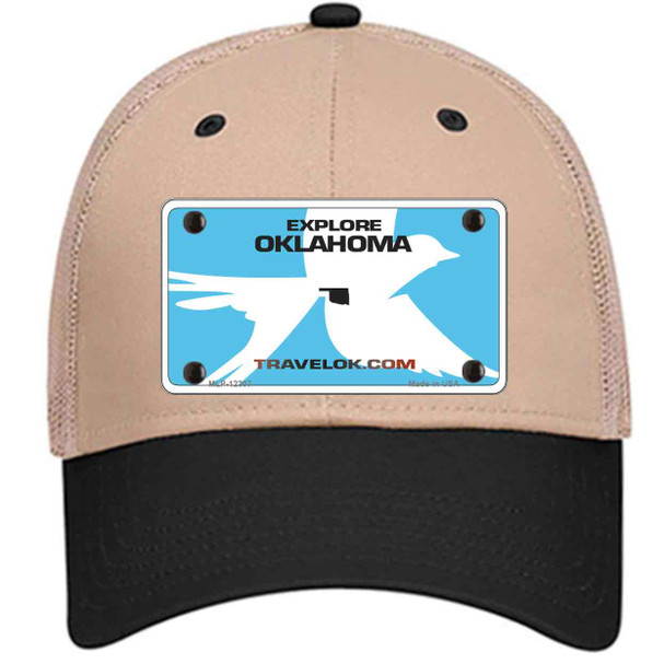 Oklahoma Travel Blank Wholesale Novelty License Plate Hat