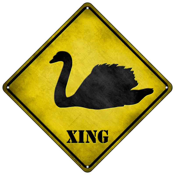 Swan Xing Wholesale Novelty Metal Crossing Sign