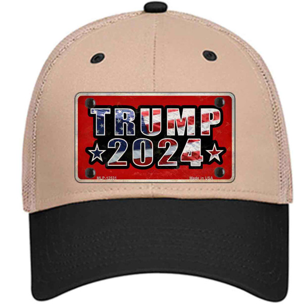 Trump 2024 Flag Wholesale Novelty License Plate Hat