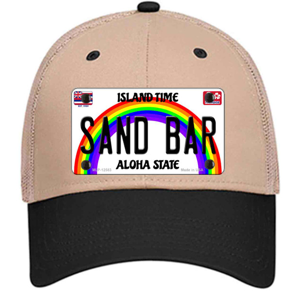 Sand Bar Hawaii Wholesale Novelty License Plate Hat
