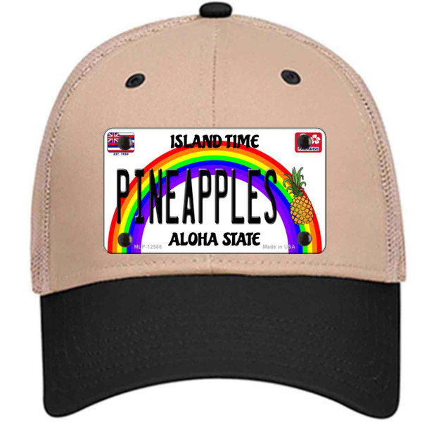 Pineapples Hawaii Wholesale Novelty License Plate Hat