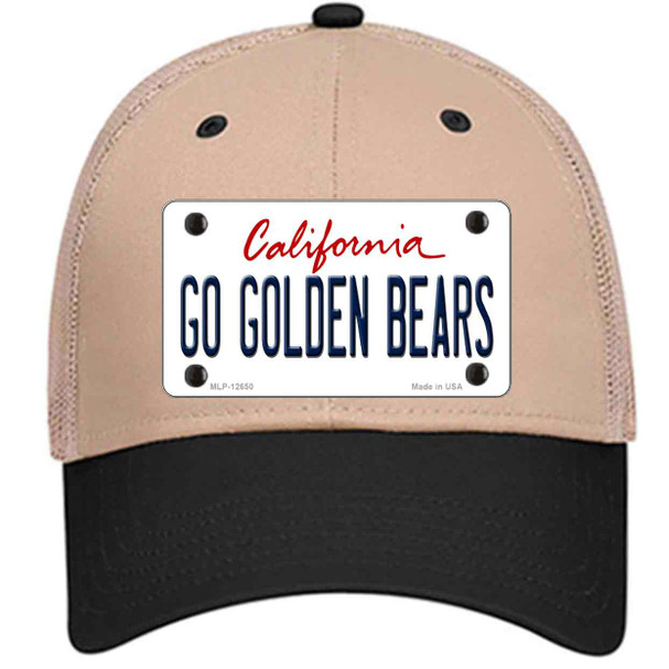 Go Golden Bears Wholesale Novelty License Plate Hat