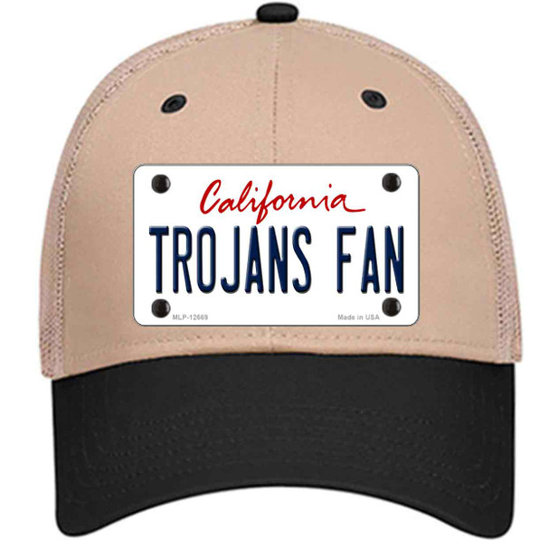 Trojans Fan Wholesale Novelty License Plate Hat