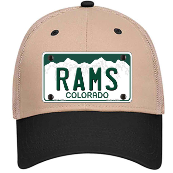 Rams Wholesale Novelty License Plate Hat