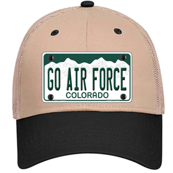 Go Air Force Wholesale Novelty License Plate Hat